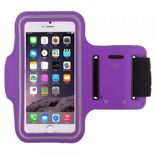 Wholesale Apple iPhone 6 Plus 5.5 Sports Armband (Purple)